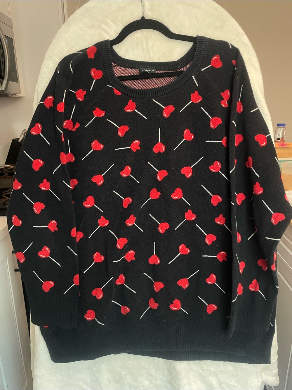 torrid Heart Lollipop Sweater